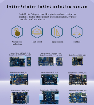 Direct Injection Printer I3200 Inkjet Board Kit For Textile Digital Oval Printer Solvent Inkjet Printing Machine Parts