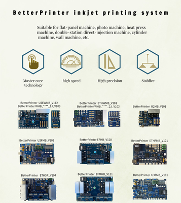 UV Printer Board I3200 Double Head Inkjet Printer Heat Transfer Printing White Ink Hot Stamping Digital Direct Printer