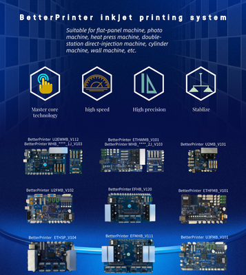 Inkjet Board I3200 Flatbed UV Printer System For Printing Ylindrical Wine Bottle Packaging Boxes Spurt Draws Printer