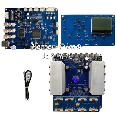 Inkjet Board I3200 Flatbed UV Printer System For Printing Ylindrical Wine Bottle Packaging Boxes Spurt Draws Printer