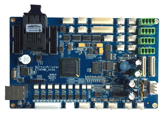 Network Interface XP600 Inkjet Printer Board 4 Head For White Ink Pyrography Printer