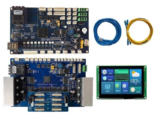 7610 Four Head Network Interface Inkjet Printer Board For UV Flatbed Printer