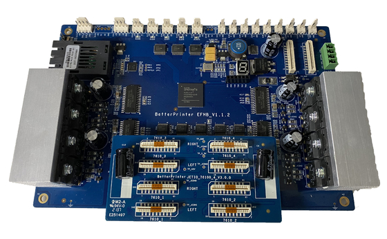 7610 Four Head Network Interface Inkjet Printer Board For UV Flatbed Printer