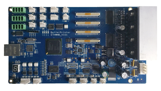 Wall printing DX7 single head inkjet board kit use for ground pattern color Printing